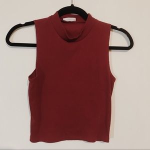 Tillys Full Tilt ribbed mock neck top